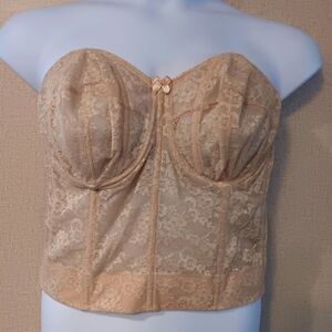Elila Lace Bandeau in Cream Style Croset